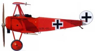 Иллюстрация к книге — Боевое применение трипланов Fokker Dr I в Первой Мировой войне [pic_130.jpg]