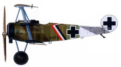 Иллюстрация к книге — Боевое применение трипланов Fokker Dr I в Первой Мировой войне [pic_136.jpg]