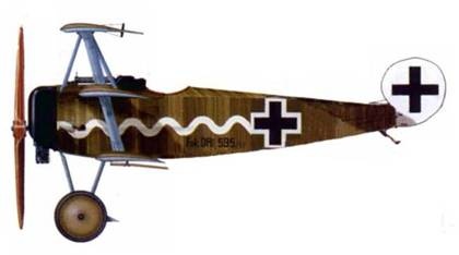 Иллюстрация к книге — Боевое применение трипланов Fokker Dr I в Первой Мировой войне [pic_140.jpg]