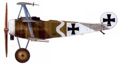 Иллюстрация к книге — Боевое применение трипланов Fokker Dr I в Первой Мировой войне [pic_147.jpg]