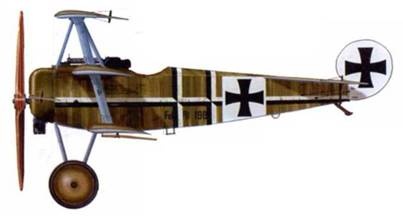 Иллюстрация к книге — Боевое применение трипланов Fokker Dr I в Первой Мировой войне [pic_148.jpg]