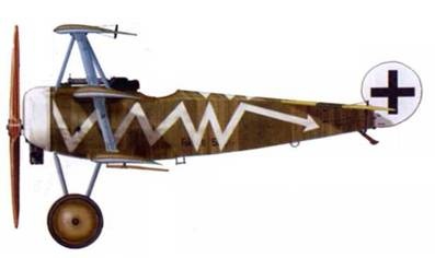 Иллюстрация к книге — Боевое применение трипланов Fokker Dr I в Первой Мировой войне [pic_152.jpg]