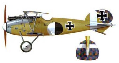 Иллюстрация к книге — Боевое применение германских истребителей Albatros в Первой мировой войне [pic_143.jpg]