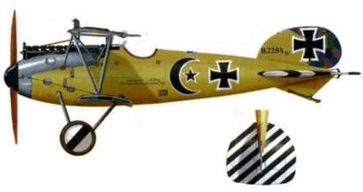 Иллюстрация к книге — Боевое применение германских истребителей Albatros в Первой мировой войне [pic_150.jpg]