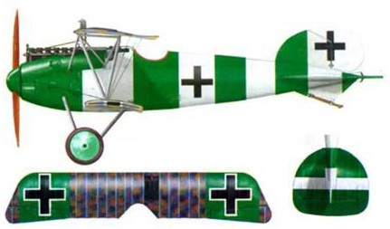 Иллюстрация к книге — Боевое применение германских истребителей Albatros в Первой мировой войне [pic_152.jpg]