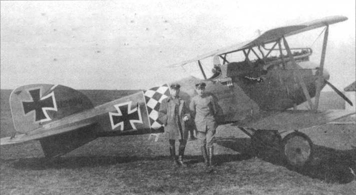 Иллюстрация к книге — Боевое применение германских истребителей Albatros в Первой мировой войне [pic_82.jpg]