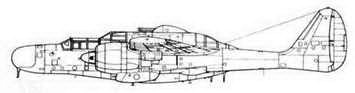 Иллюстрация к книге — Nortrop P-61 BLack Widow. Тяжелый ночной истребитель США [pic_12.jpg]
