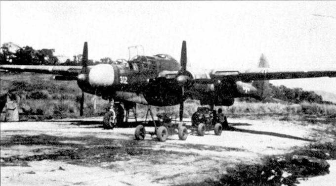 Иллюстрация к книге — Nortrop P-61 BLack Widow. Тяжелый ночной истребитель США [pic_91.jpg]