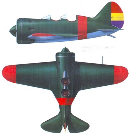 Иллюстрация к книге — И-16 боевой «Ишак» сталинских соколов Часть 2 [pic_119.jpg]