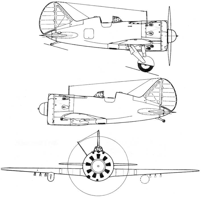 Иллюстрация к книге — И-16 боевой «Ишак» сталинских соколов Часть 2 [pic_89.jpg]