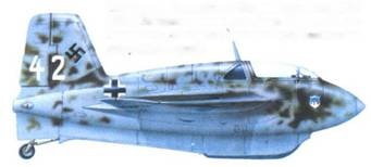 Иллюстрация к книге — Me 163 ракетный истребитель Люфтваффе [pic_154.jpg]