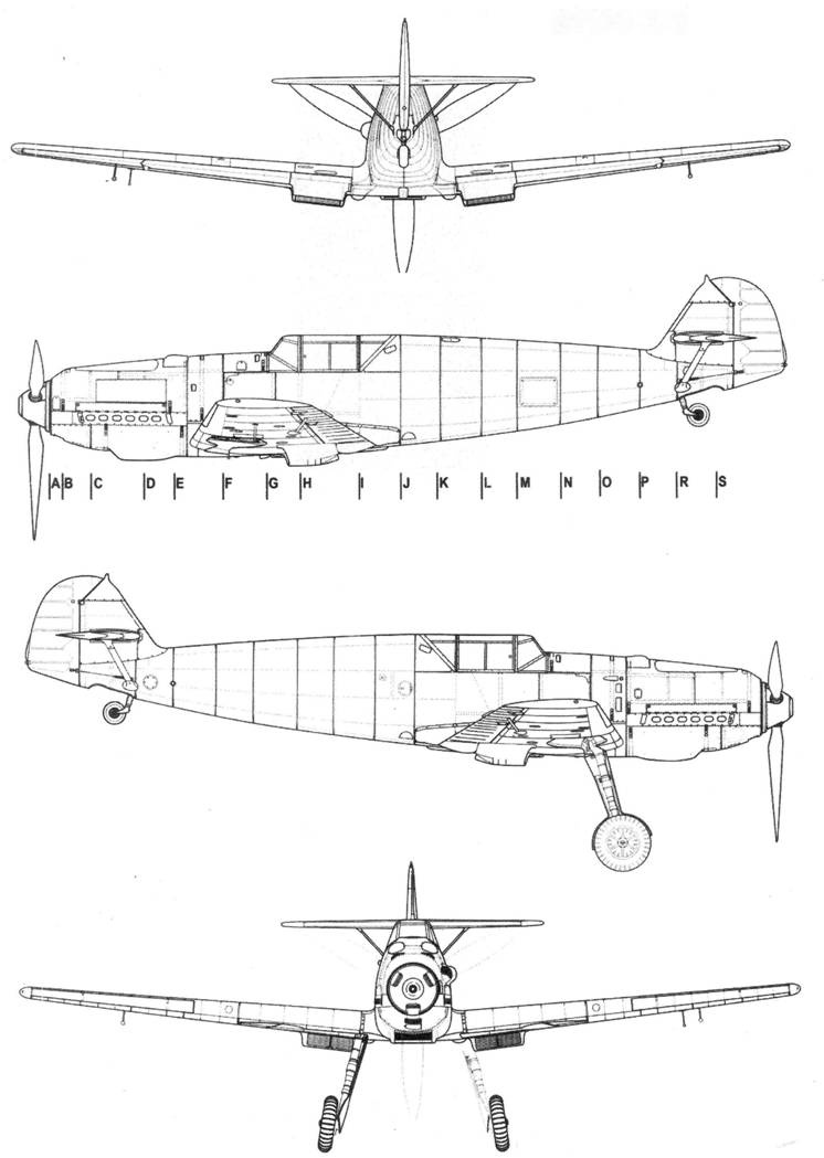 Иллюстрация к книге — Асы люфтваффе пилоты Bf 109 в Испании [pic_113.jpg]