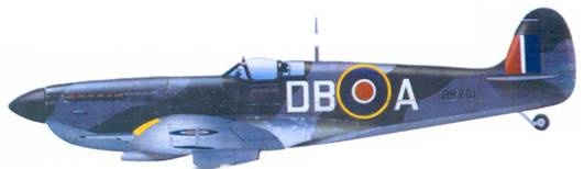 Иллюстрация к книге — Британские асы пилоты «Спитфайров» Часть 2 [pic_131.jpg]