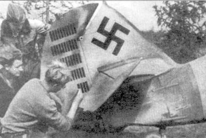 Иллюстрация к книге — Асы Люфтваффе Пилоты люфтваффе Bf 109 на Восточном Фронте [pic_38.jpg]