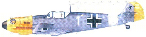 Иллюстрация к книге — Асы Люфтваффе пилоты Bf 109 на Средиземноморье [pic_124.jpg]