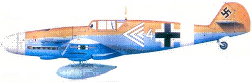 Иллюстрация к книге — Асы Люфтваффе пилоты Bf 109 на Средиземноморье [pic_132.jpg]