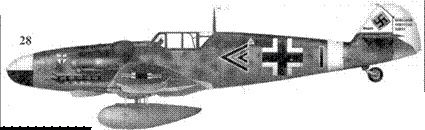 Иллюстрация к книге — Асы Люфтваффе пилоты Bf 109 на Средиземноморье [pic_70.jpg]