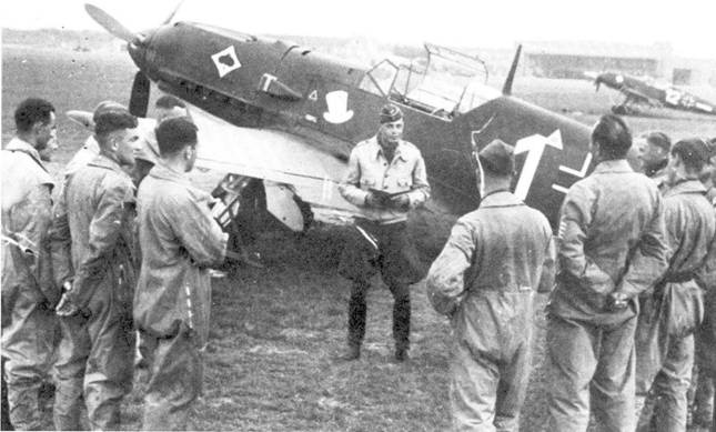 Иллюстрация к книге — Асы Люфтваффе пилоты Bf 109 D/E 1939-41 [pic_1.jpg]