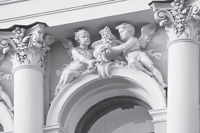 Иллюстрация к книге — Повести каменных горожан. Очерки о декоративной скульптуре Санкт-Петербурга [i_115.jpg]