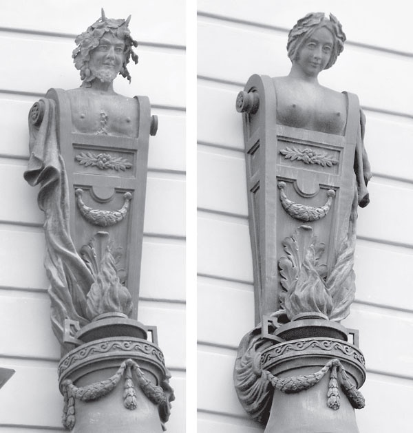 Иллюстрация к книге — Повести каменных горожан. Очерки о декоративной скульптуре Санкт-Петербурга [i_128.jpg]