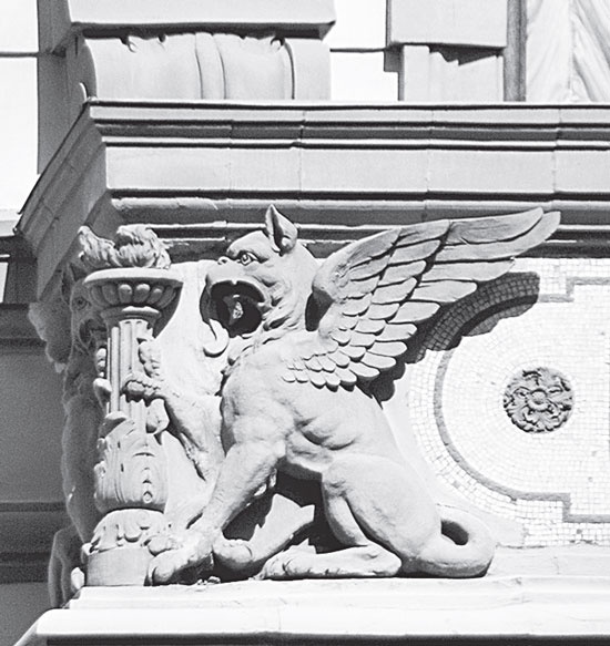 Иллюстрация к книге — Повести каменных горожан. Очерки о декоративной скульптуре Санкт-Петербурга [i_170.jpg]