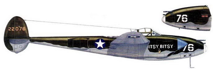 Иллюстрация к книге — Р-38 Lightning Фотоархив [pic_188.jpg]