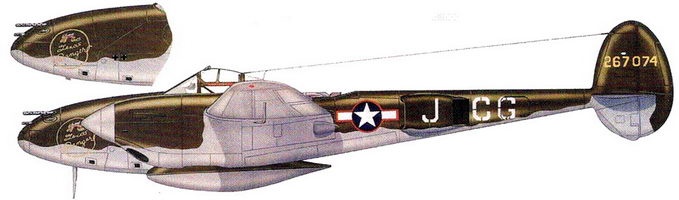 Иллюстрация к книге — Р-38 Lightning Фотоархив [pic_190.jpg]
