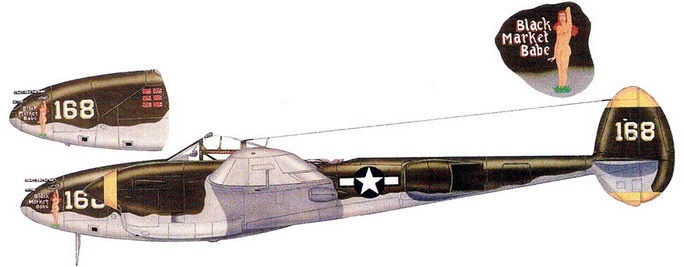 Иллюстрация к книге — Р-38 Lightning Фотоархив [pic_191.jpg]
