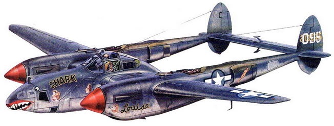 Иллюстрация к книге — Р-38 Lightning Фотоархив [pic_192.jpg]