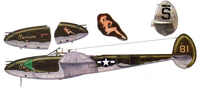 Иллюстрация к книге — Р-38 Lightning Фотоархив [pic_194.jpg]