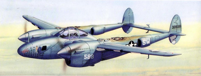 Иллюстрация к книге — Р-38 Lightning Фотоархив [pic_199.jpg]