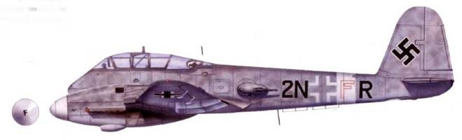 Иллюстрация к книге — Messershmitt Me 210/410 [pic_172.jpg]