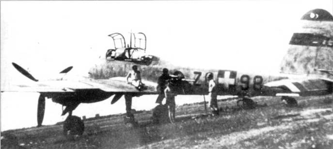 Иллюстрация к книге — Messershmitt Me 210/410 [pic_61.jpg]