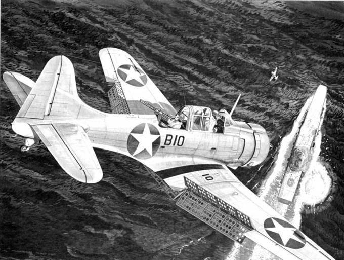 Иллюстрация к книге — SBD «Dauntless» [pic_1.jpg]