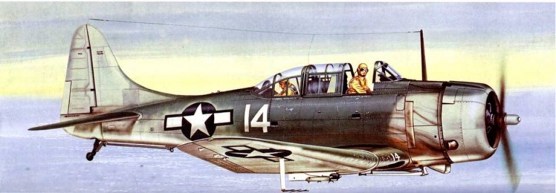 Иллюстрация к книге — SBD «Dauntless» [pic_210.jpg]