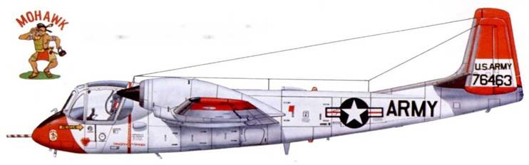 Иллюстрация к книге — OV-1 «Mohawk» [pic_161.jpg]