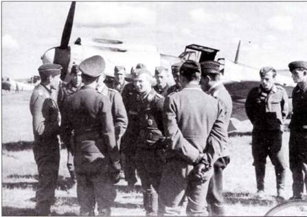 Иллюстрация к книге — Истребители Люфтваффе в небе СССР. Операция «Барбаросса» июнь – декабрь 1941 г. [pic_126.jpg]