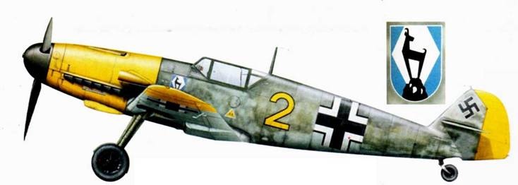 Иллюстрация к книге — Истребители Люфтваффе в небе СССР. Операция «Барбаросса» июнь – декабрь 1941 г. [pic_211.jpg]