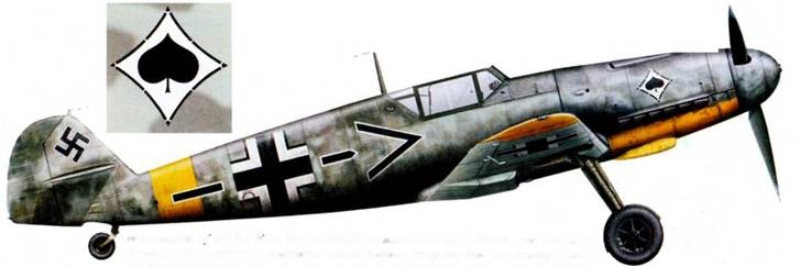 Иллюстрация к книге — Истребители Люфтваффе в небе СССР. Операция «Барбаросса» июнь – декабрь 1941 г. [pic_216.jpg]