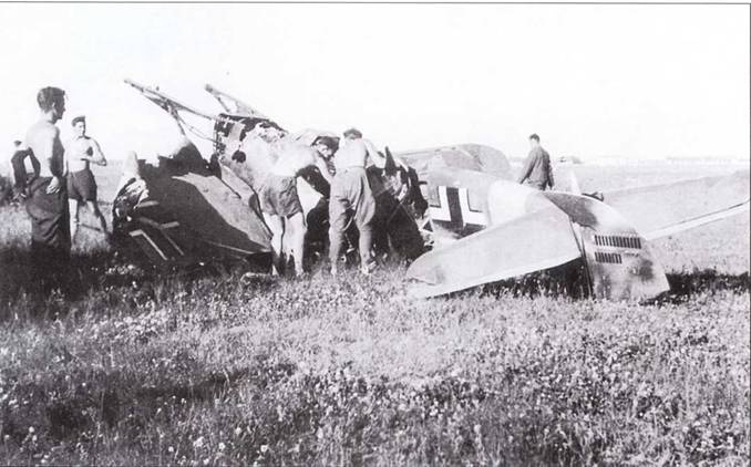 Иллюстрация к книге — Истребители Люфтваффе в небе СССР. Операция «Барбаросса» июнь – декабрь 1941 г. [pic_22.jpg]