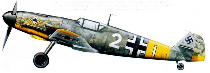 Иллюстрация к книге — Истребители Люфтваффе в небе СССР. Операция «Барбаросса» июнь – декабрь 1941 г. [pic_222.jpg]