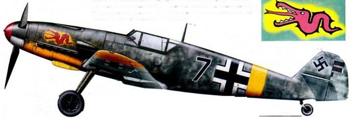 Иллюстрация к книге — Истребители Люфтваффе в небе СССР. Операция «Барбаросса» июнь – декабрь 1941 г. [pic_228.jpg]