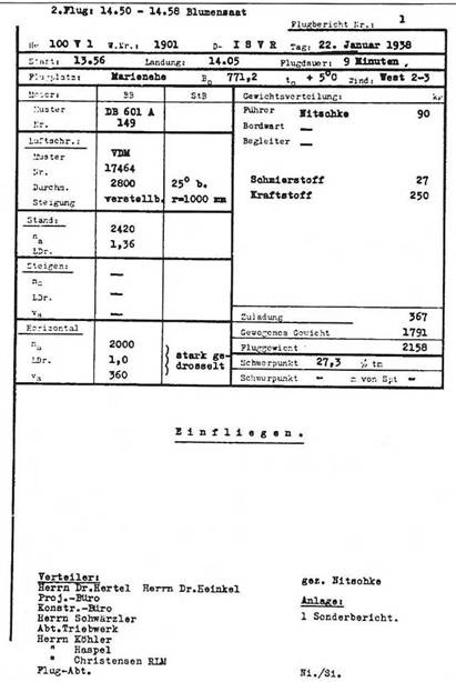 Иллюстрация к книге — Heinkel Не 100 [pic_15.jpg]