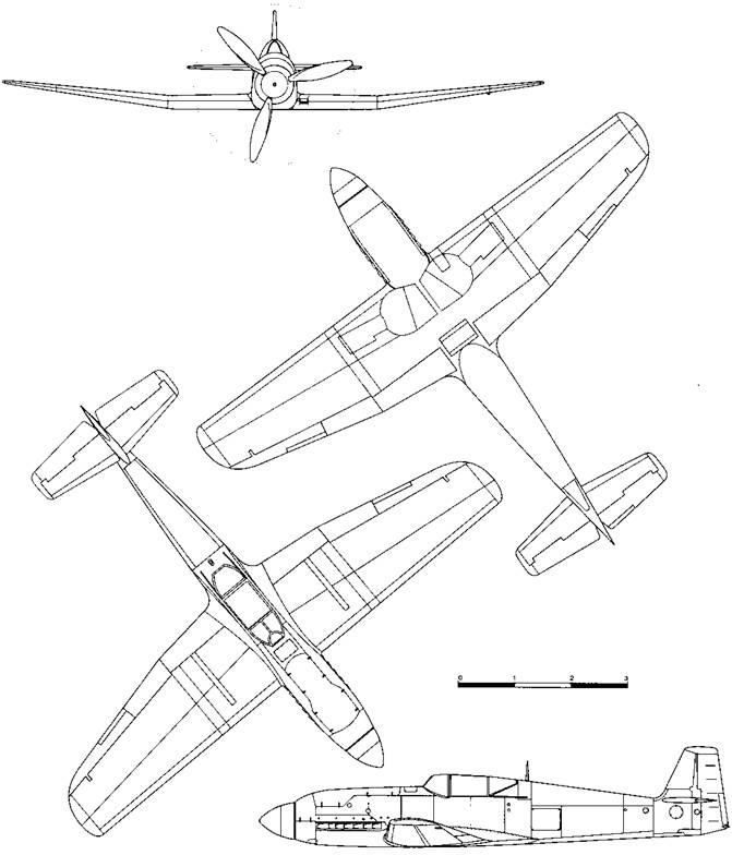 Иллюстрация к книге — Heinkel Не 100 [pic_25.jpg]