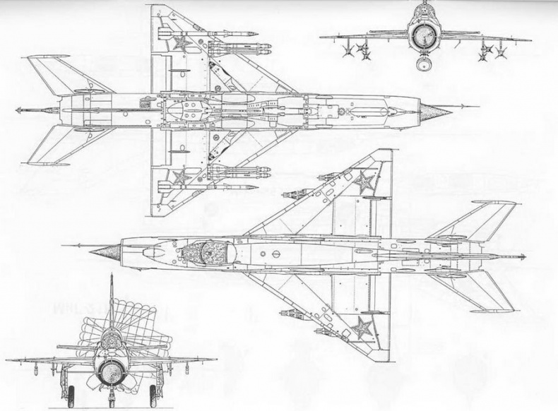 Иллюстрация к книге — МиГ-21. Особенности модификаций и детали конструкции. Часть 2 [pic_146.jpg]