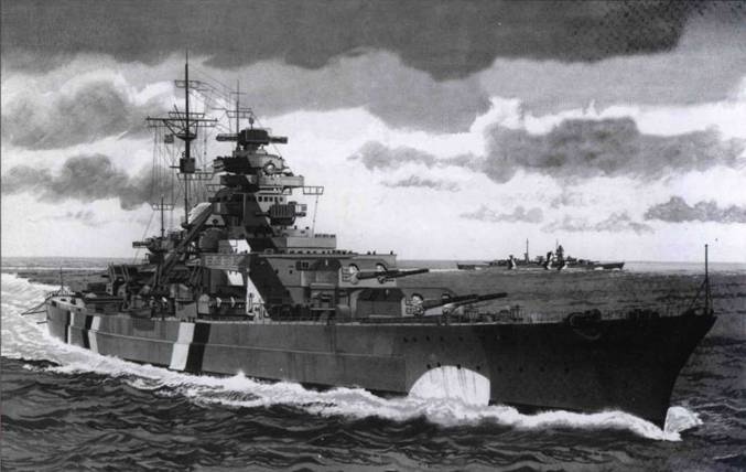 Иллюстрация к книге — Линкоры кригсмарине [pic_1.jpg]