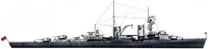 Иллюстрация к книге — Крейсера кригсмарине [pic_139.jpg]
