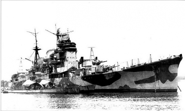 Иллюстрация к книге — Японские тяжелые крейсера типа «Миоко» [pic_74.jpg]