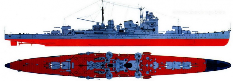Иллюстрация к книге — Японские тяжелые крейсера типа «Миоко» [pic_75.jpg]
