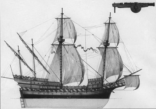 Иллюстрация к книге — Испанские галеоны, 1530–1690 [pic_7.jpg]